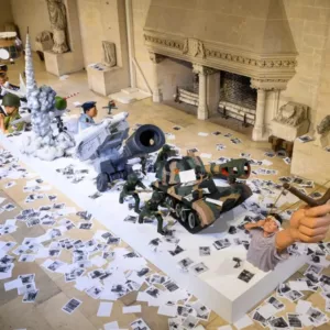 Immersion dans le « Défilé » de Wang Du au Château de Pierrefonds