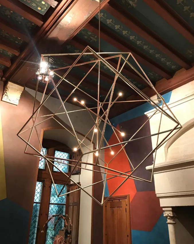 polyedres chandelier hubert le gall